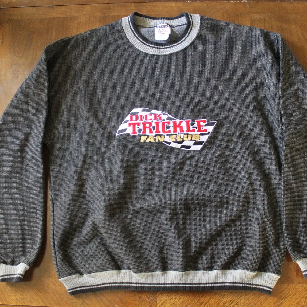Dick Trickle Fan Club Sweater RARE